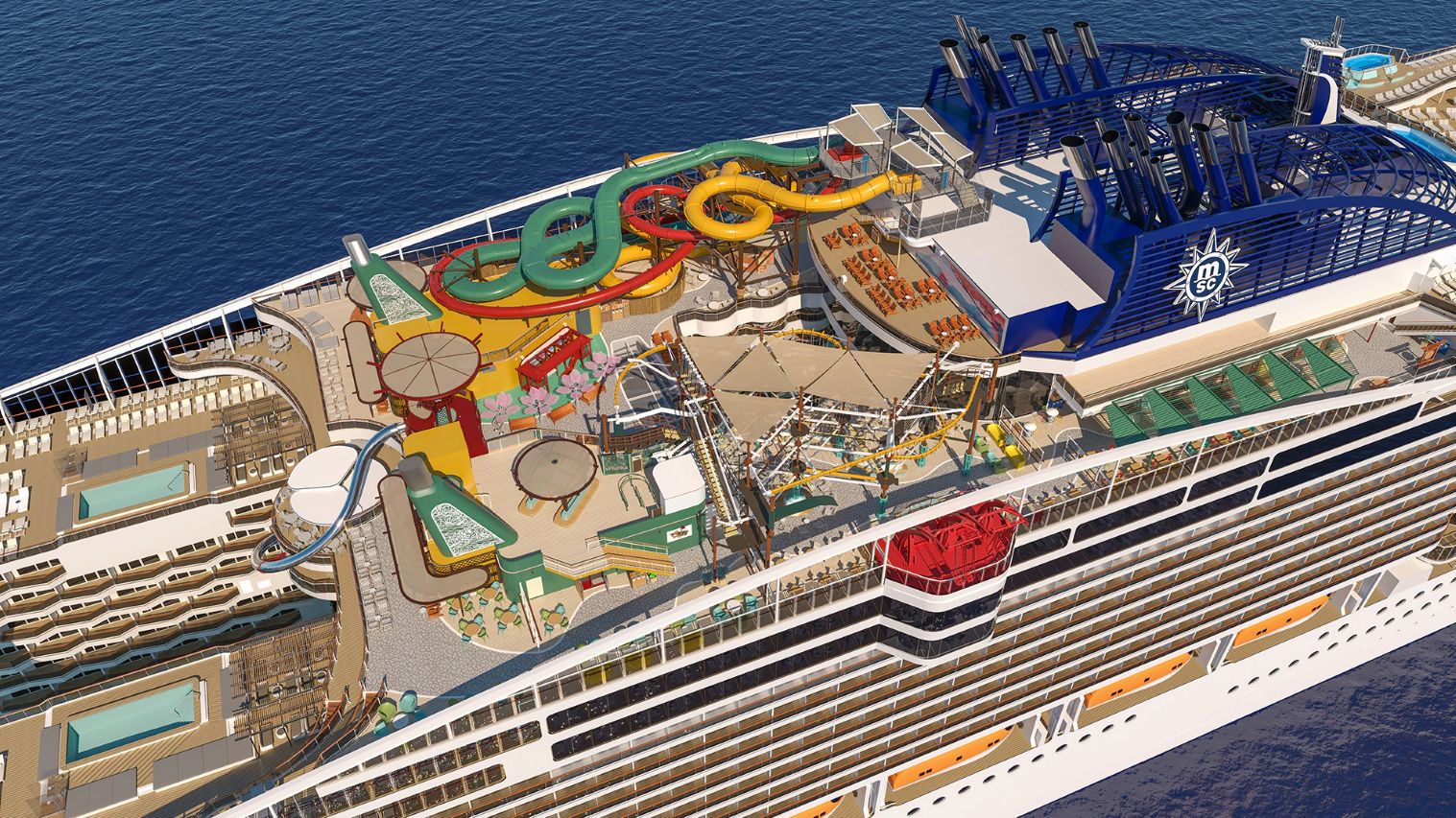 MSC Cruises set to launch massive theme park on board of its newest ship