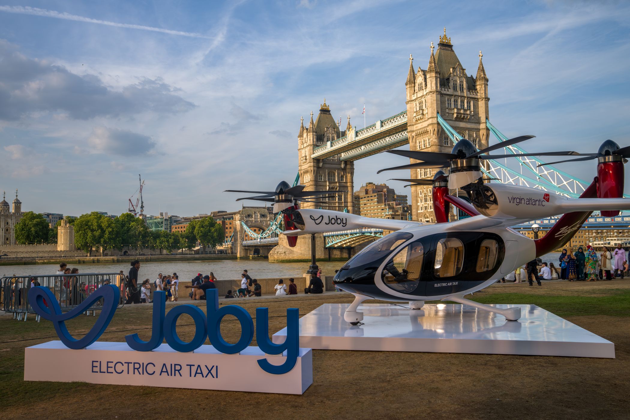 Virgin Atlantic and Joby Aviation sign deal to bring electric air taxis to UK