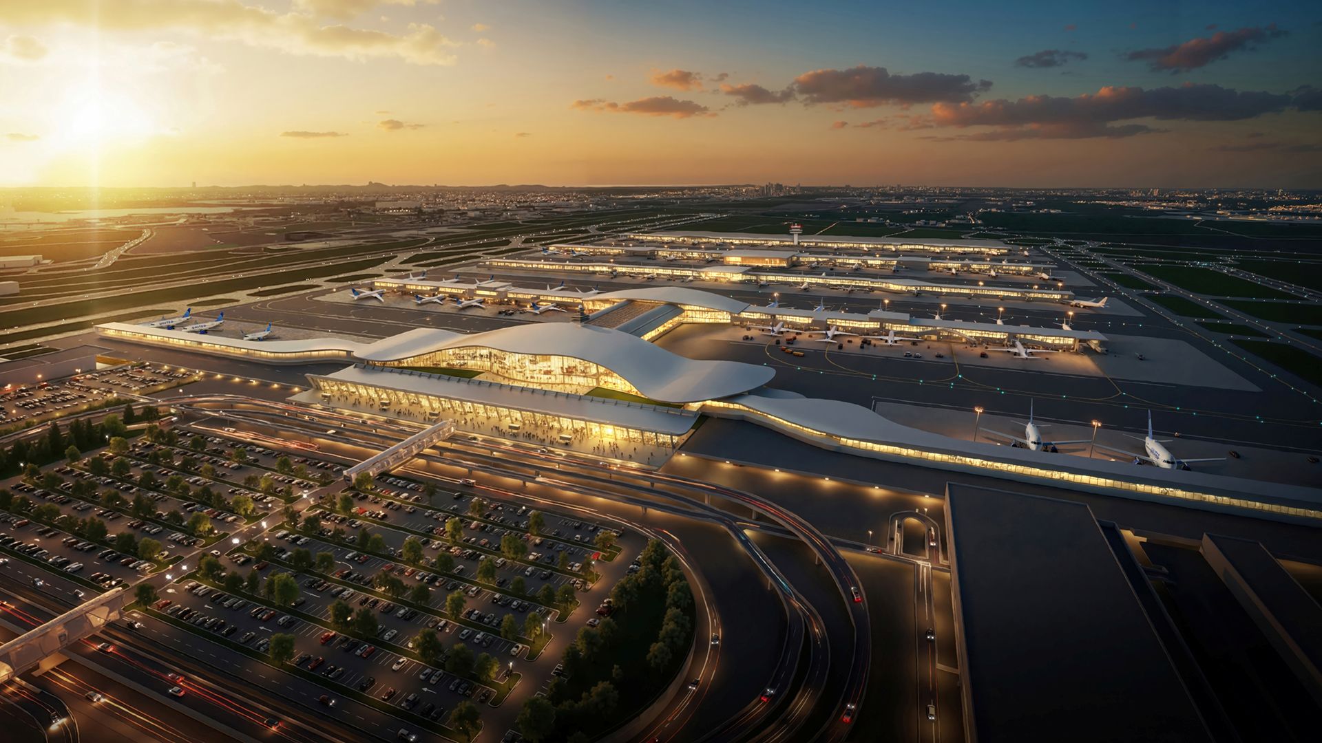 Trump reveals $22 billion overhaul of Washington Dulles Airport