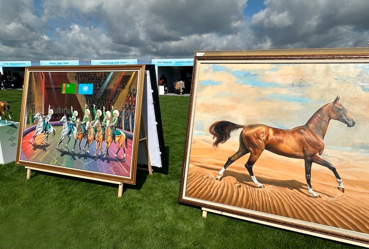 Akhal-Teke World Championship celebrates Turkmen heritage in the Netherlands 