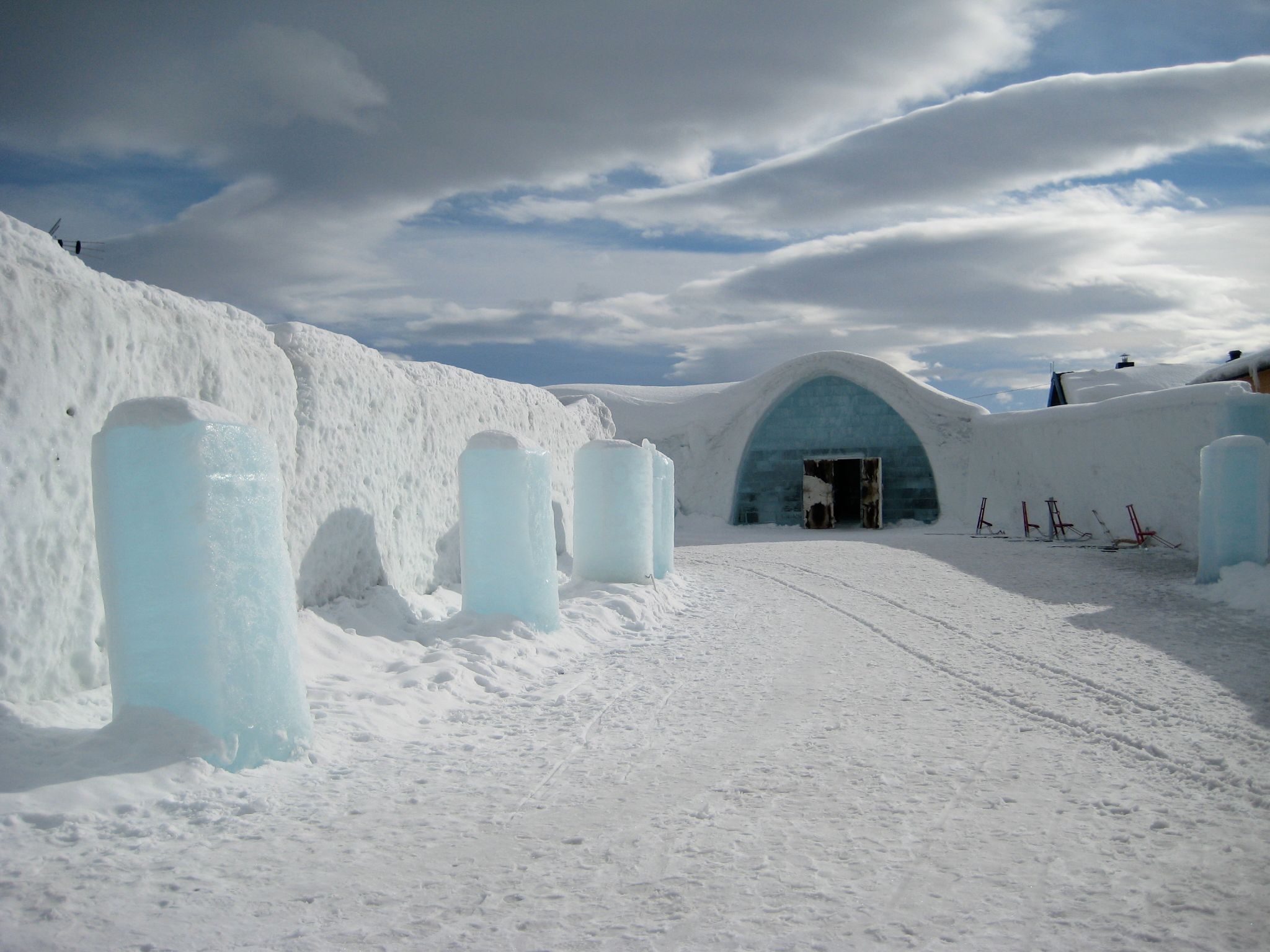 Sleep on ice in three of Europe’s coolest hotels this winter